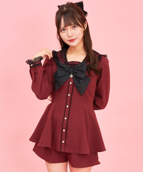 Secret Honey（シークレットハニー）の「レースセーラー長袖