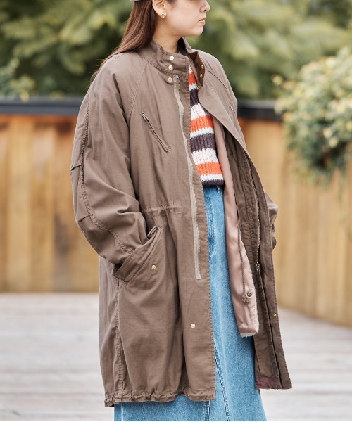 ミリタリークロス ボアベストライナーモッズコート | NOMBRE IMPAIR