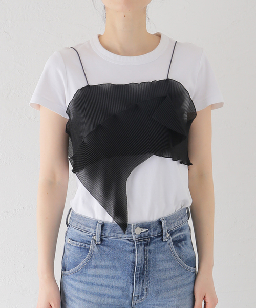 todo kotohayokozawa / トゥードゥー コトハヨコザワ】 Sheer Short