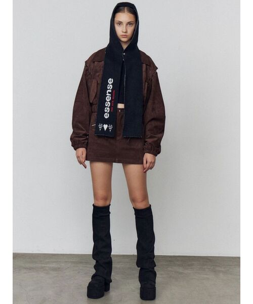 セール】ルーズフレアカバーフィットブーツ（ブーツ）｜EMODA（エモダ