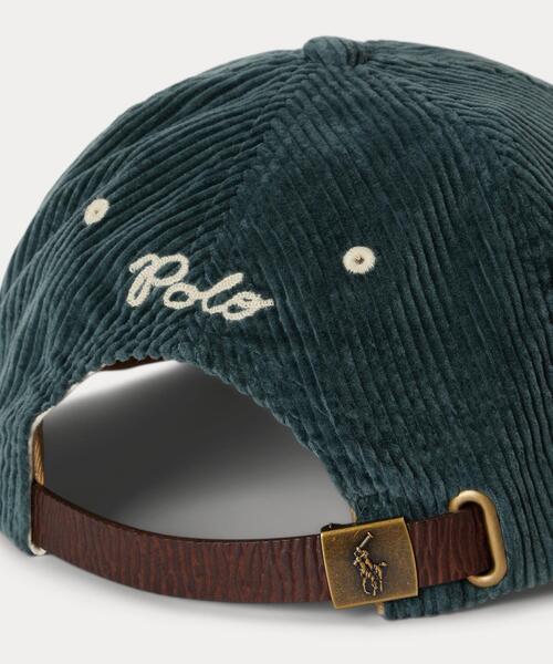 NY パッチ コーデュロイ ボール キャップ（キャップ）｜POLO RALPH