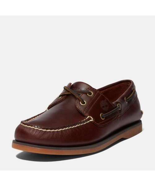 定番】クラシック ツーアイ ボートシューズ メンズ（モカシン/デッキ