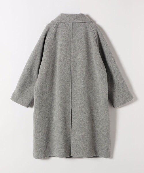 セール】SHIPS any: PURE WOOL スタンド ＆ ビッグカラー コート