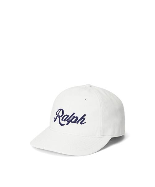 アップリケド ツイル ボール キャップ（キャップ）｜POLO RALPH LAUREN
