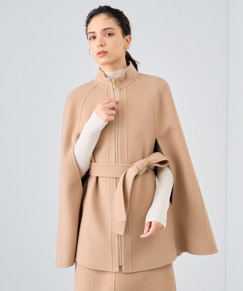 ANAYI（アナイ）の「シャルムビーバーミドルケープコート（その他