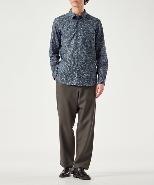 Textured Floral' プリントシャツ / 152308 149TN（シャツ/ブラウス