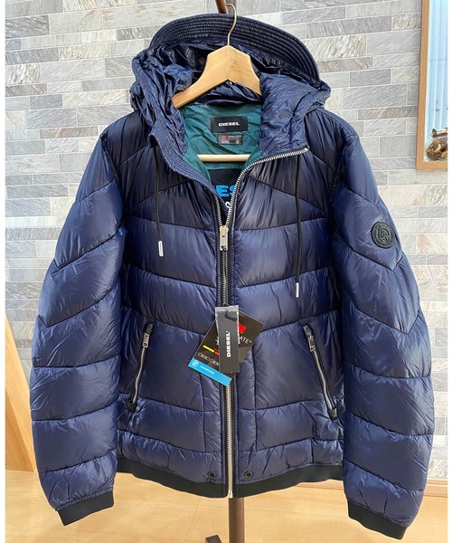 DIESEL（ディーゼル）の「ライトナイロン パデッドジャケット W