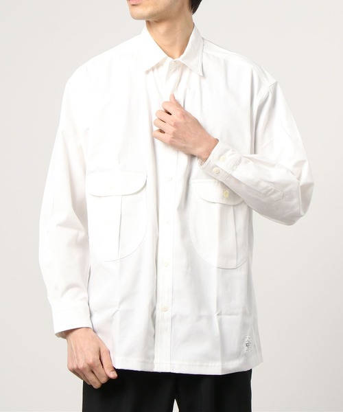 SAFARI SHIRT / ドライコットン アウトポケット サファリシャツ