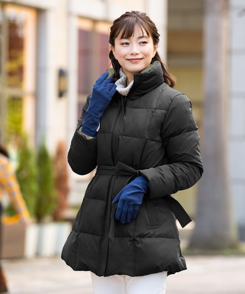 SweetMommy（スウィートマミー）の「配色使い リバーシブル ダウンママ