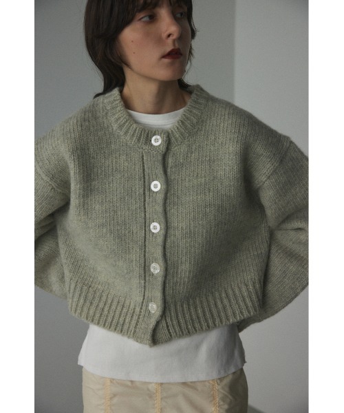 BLACK BY MOUSSY（ブラックバイマウジー）の「wool compact cardigan