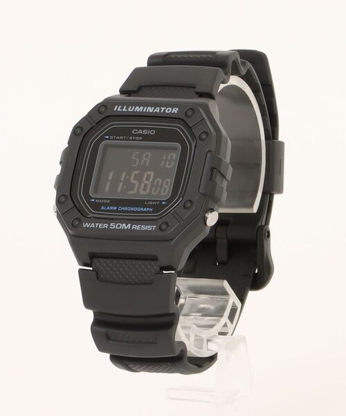 CASIO カシオ/ デジタル 樹脂ベルト 日常生活防水 腕時計 //// W