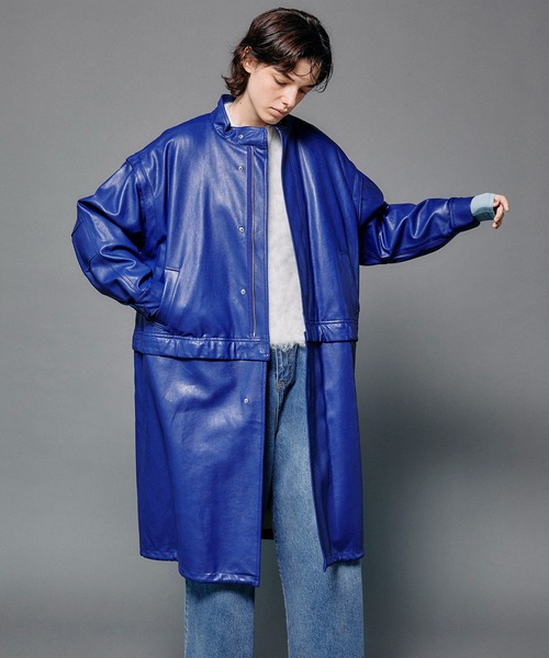 MAISON SPECIAL（メゾンスペシャル）の「Vegan Leather Mods Coat