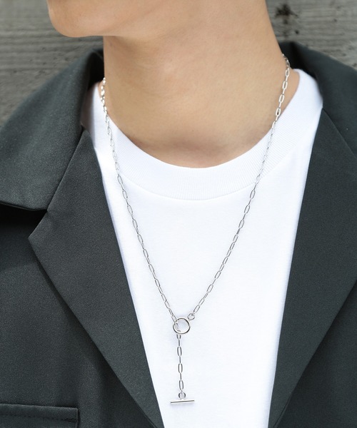 セール】【SETUP7】金属アレルギー対応/ステンレスチェーンネックレス
