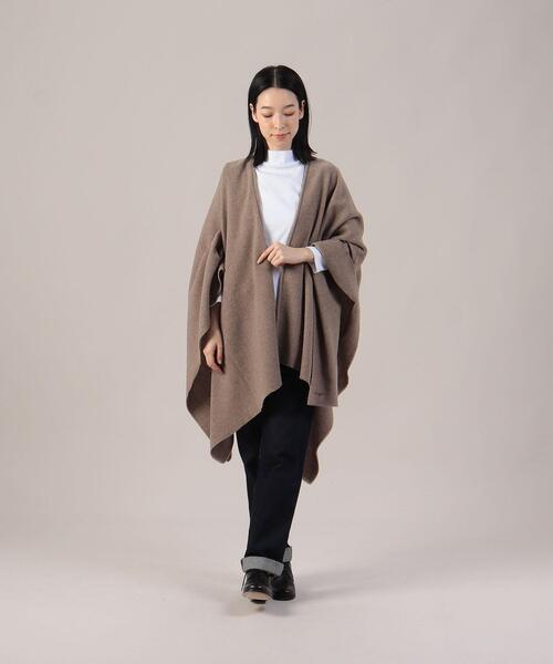 agnes b.（アニエスベー）の「AF57 PONCHO ウールポンチョ（その他