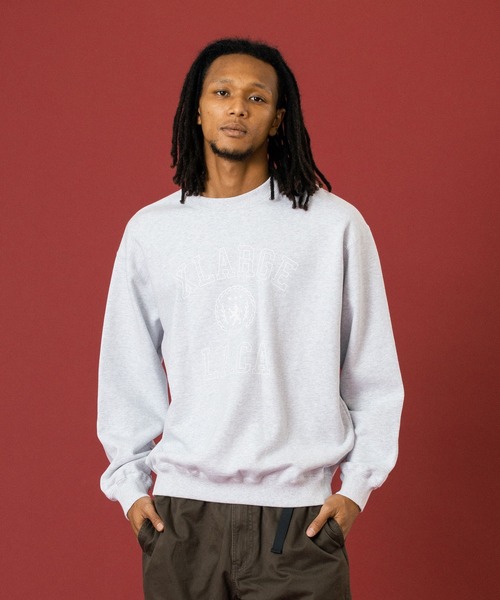 セール】COLLEGE LOGO CREWNECK SWEATSHIRT（スウェット）｜XLARGE