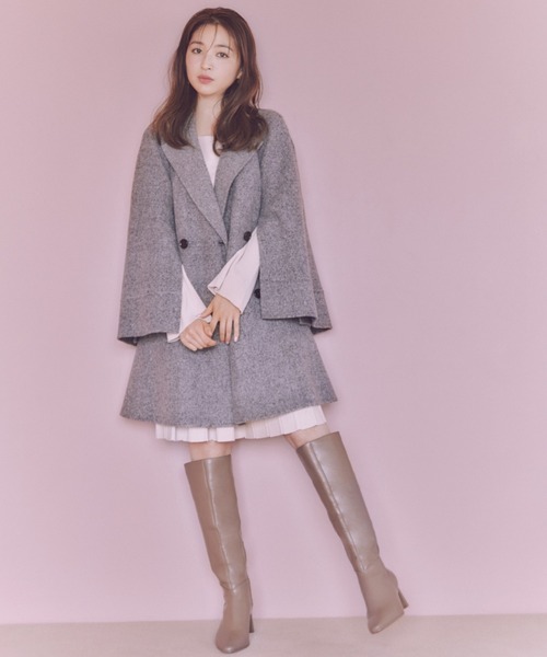 SNIDEL（スナイデル）の「リバーフレアコート（その他アウター）」 - WEAR