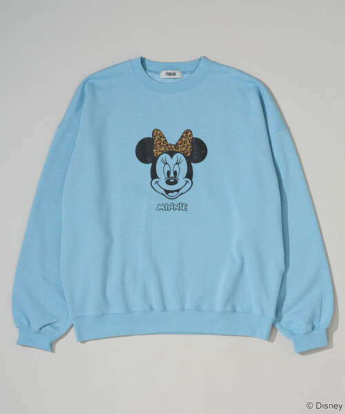 セール】PUBLUX/パブリュクス 別注 MINNIE MOUSE GRAPHIC SWEAT/ミニー