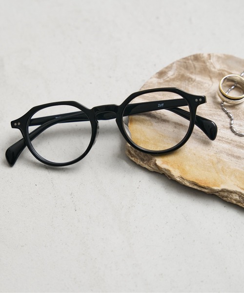 Zoff（ゾフ）の「ボストン型めがね｜太縁メガネ｜黒縁メガネ｜ ユニ
