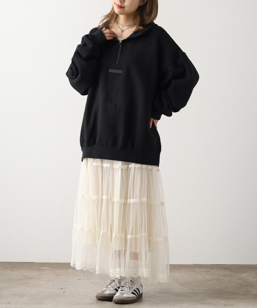 セール】FOG ESSENTIALS/エッセンシャルズ FOG BACK LOGO HALF ZIP