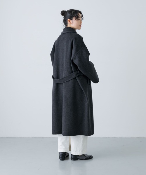 かぐれ（カグレ）の「ウールステンカラーコート（ステンカラーコート