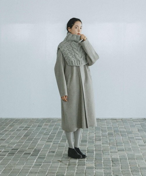 かぐれ（カグレ）の「ウールステンカラーコート（ステンカラーコート