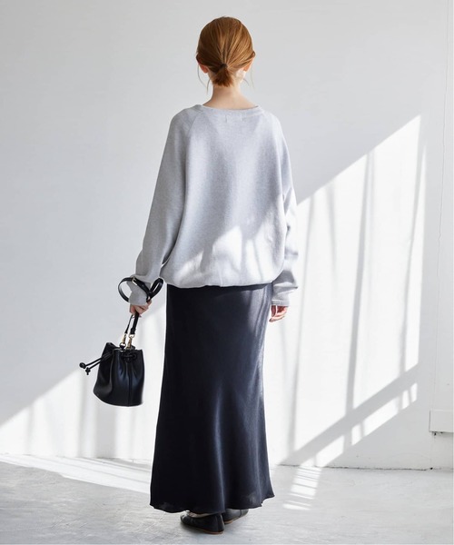 SLOBE IENA（スローブイエナ）の「《追加》スムースオーバーニット