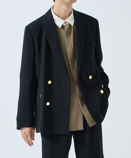 CULLNI（クルニ）の「〈別注〉DOUBLE BLEAST JACKET/シワになりにくい