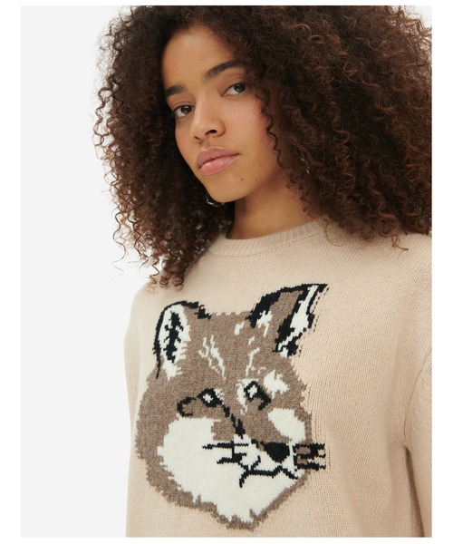 Maison Kitsune（メゾンキツネ）の「BIG FOX HEAD PULLOVER（ニット
