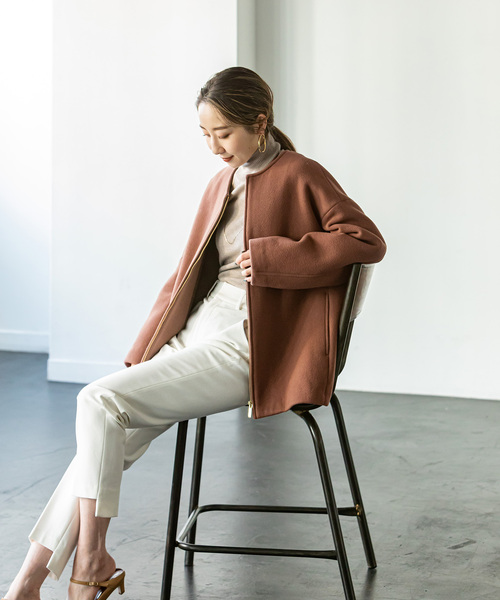 Noble（ノーブル）の「《追加》MTRカラーレスジップショートコート