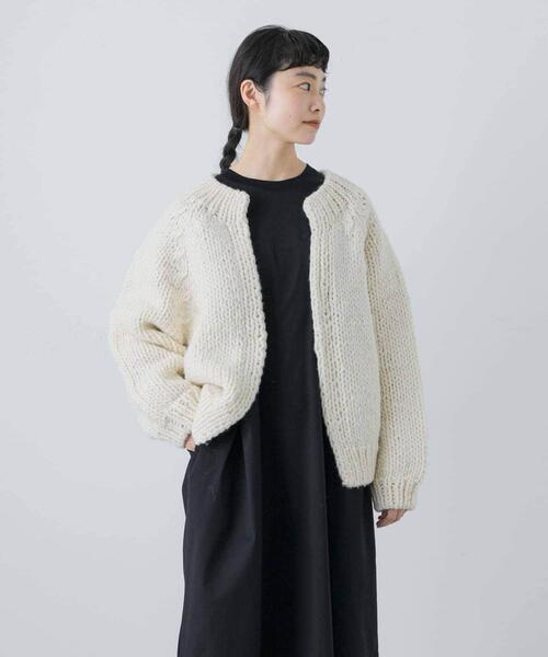 かぐれ（カグレ）の「ペルーローゲージカーディガン（ニット/セーター