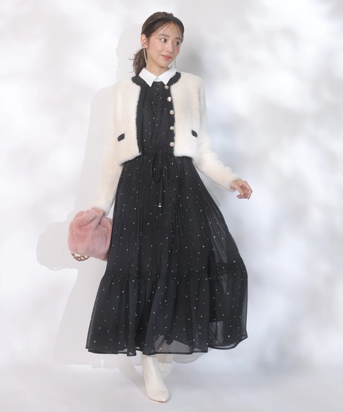 JUSGLITTY（ジャスグリッティー）の「ファーリージャケットライク