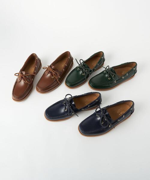 G.H.BASS（ジーエイチバス）の「【別注】 ＜G.H.BASS＞ LTR BOAT SHOES