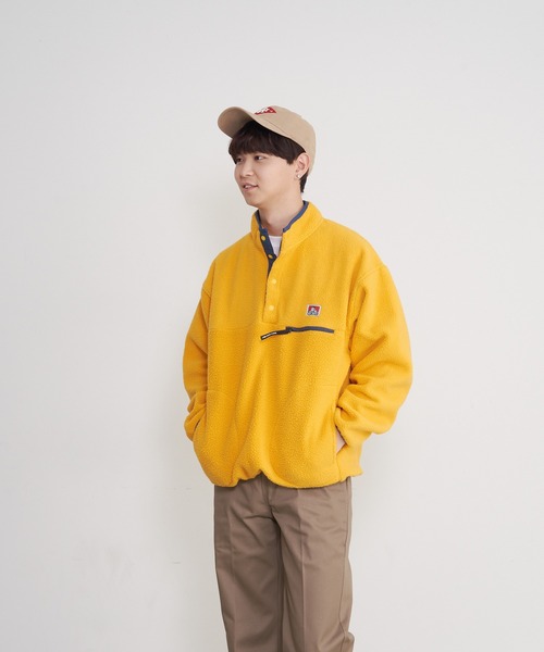 BEN DAVIS/ベンデイビス】 ハーフスナップ スタンドジャケット