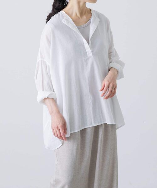 ボイルワイドプルオーバー（シャツ/ブラウス）｜かぐれ（カグレ）の