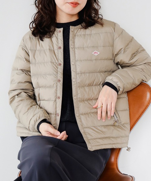 DANTON / インナー ダウン クルーネック ジャケット 25FW（XS～M