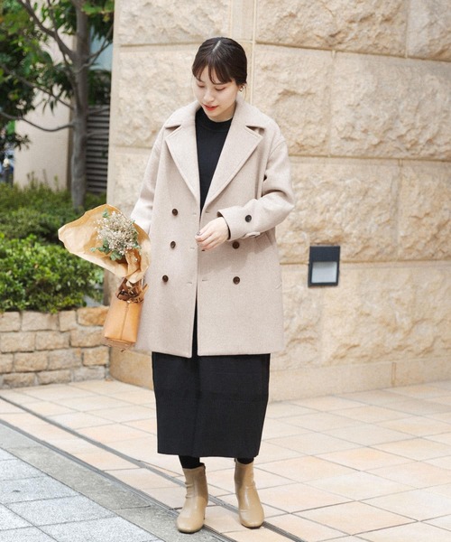 FORK&SPOON（フォークアンドスプーン）の「FORK&SPOON オーバーPコート