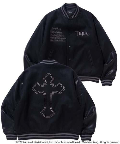 XLARGE（エクストララージ）の「XLARGE×TUPAC VARSITY JACKET