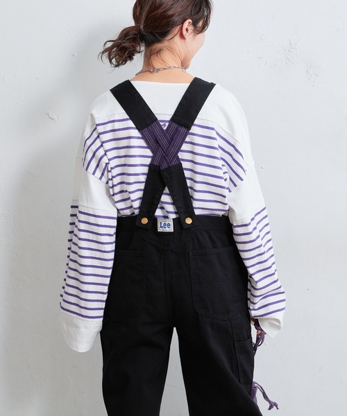 Lee（リー）の「【Lee/リー】別注ローバックオーバーオール