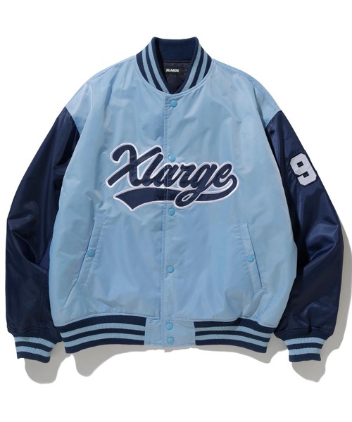 XLARGE（エクストララージ）の「BASEBALL LOGO VARSITY JACKET