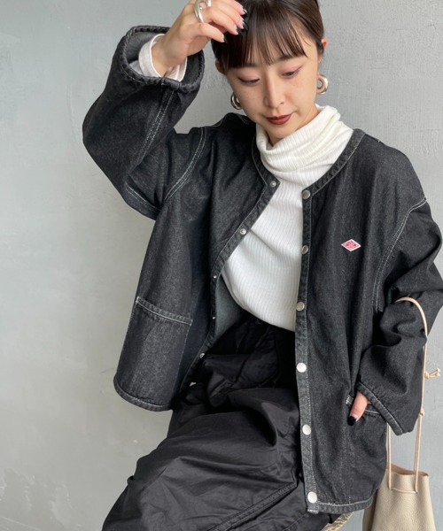 DANTON（ダントン）の「[DANTON/ダントン] クルーネック デニム