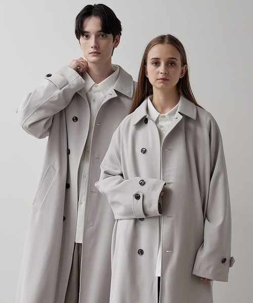CLEL】TR Loose Soutien Collar Coat / TR ルーズ ステンカラーコート