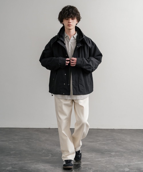 Audience オーディエンス 綿ナイロン高密度ポプリン脱着フード付きM-65