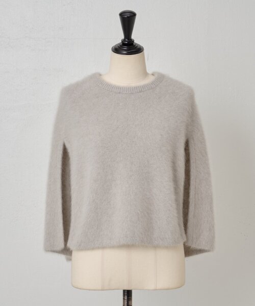 ファーニットポンチョ（ニット/セーター）｜BEARDSLEY（ビアズリー）の