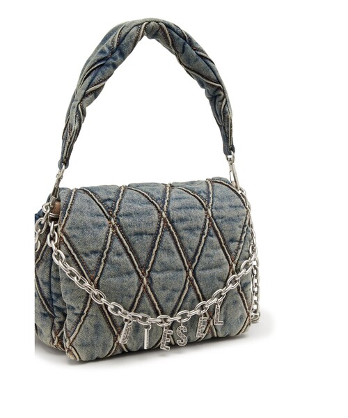 レディース デニム キルティング ショルダーバッグM（ショルダーバッグ