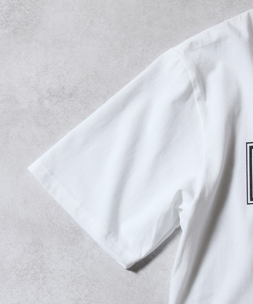 number nine BOX LINE T-SHIRT / ナンバーナインロゴ ボックスライン T