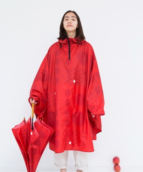 Rain Poncho - maru - 641941（レインコート/ポンチョ）｜392 plusm