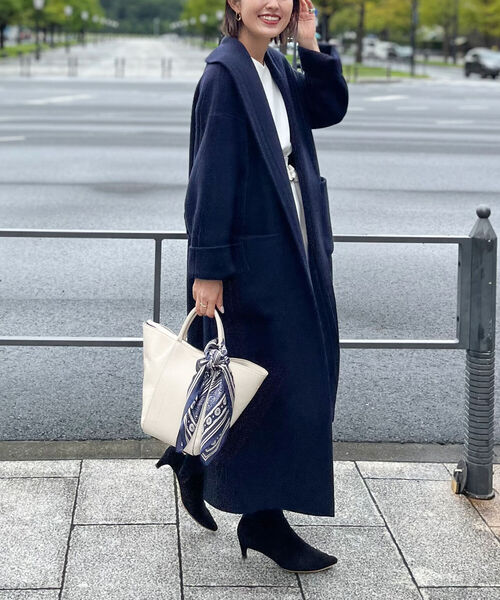 NOLLEY'S Sophi（ノーリーズソフィ）の「リバーショールカラーロング