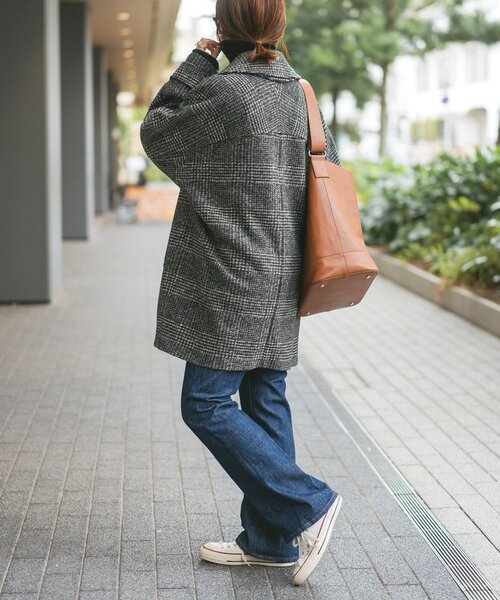 Spick & Span（スピックアンドスパン）の「Wスライバーチェックハーフ