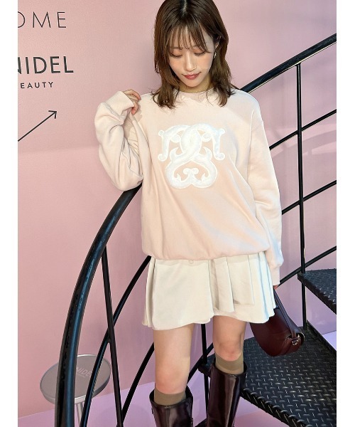 SNIDEL（スナイデル）の「【WEB限定/ボアコレクション】ボアロゴ