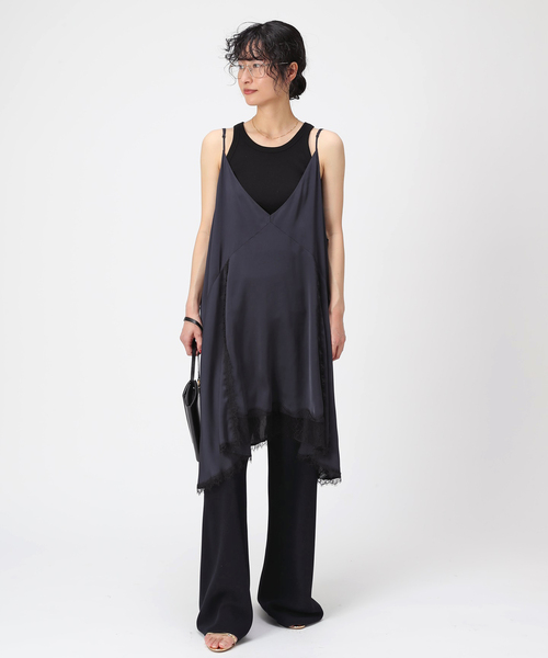 レースドッキングキャミワンピース（ワンピース）｜AP STUDIO